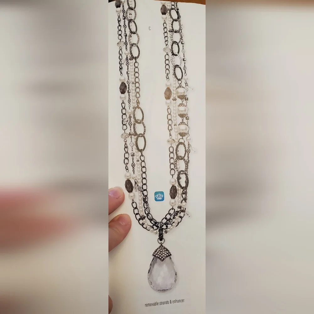 Premier Designs Layered On Necklace‎